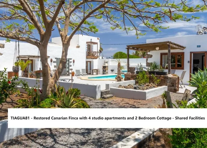 아파트 Balcon Botanico - Shared Pool - Island Location - 10 Mins Drive To Famara And La Santa Tiagua